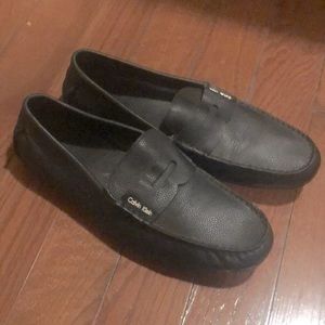 Men Leather Calvin Klein Sz 13